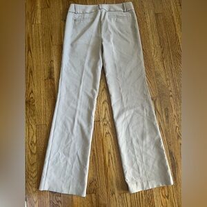 LOFT Light Beige Wide Leg Pants